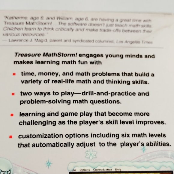TREASURE MathStorm! For Windows - Picture 3 of 9